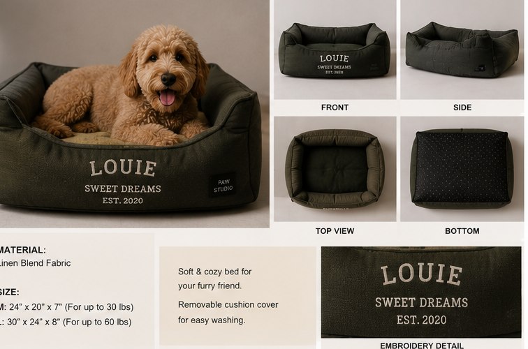 Custom Pet Bed